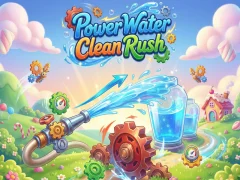 Lojë Power Water Clean Rush në internet