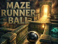 Lojë Maze Runner Ball në internet