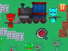 Lojë Sprunki Dead Rails në internet