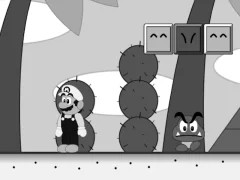 Lojë Super Mario Land Within Scratch në internet