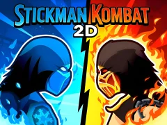 Lojë Stickman Kombat 2D në internet