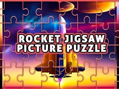 Lojë Rocket Jigsaw Picture Puzzle në internet