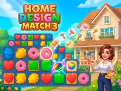Lojë Home Design Match 3 në internet
