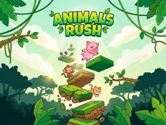 Lojë Animals Rush në internet