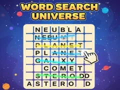 Lojë Word Search: Universe në internet