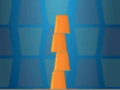 Lojë Cups Tower Builder në internet