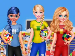 Lojë BFF Princess Vote For  FIFA 2018 Quarter Finals në internet