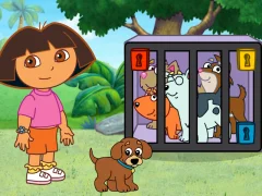 Lojë Dora The explorer Dora's Puppy Adventure në internet