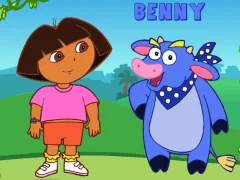 Lojë Dora's Meet My Friends në internet
