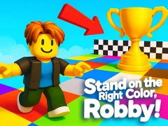 Lojë Stand on the Right Color, Robby! në internet