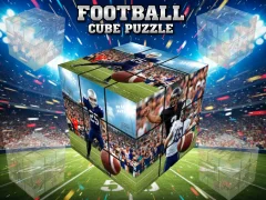 Lojë Football Cube Puzzle në internet