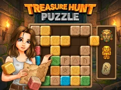 Lojë Treasure Hunt Puzzle në internet