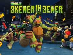 Lojë Teenage Mutant Ninja Turtles: Skewer in the Sewer në internet