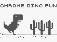 Lojë Chrome Dino Run në internet