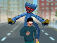 Lojë Huggy Wuggy Attack në internet