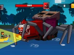 Lojë Pirate Block Craft Monster Shooter në internet