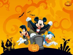 Lojë Disney Halloween Jigsaw Puzzle në internet
