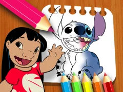 Lojë Lilo and Stitch Coloring Book në internet