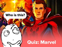 Lojë Quiz: marvel në internet