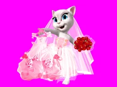 Lojë Talking Tom Angela City Wedding Boutique në internet