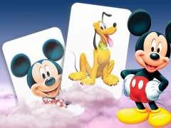 Lojë Mickey Mouse Memory Card Match në internet