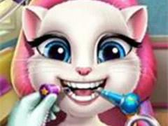 Lojë Angela Real Dentist në internet