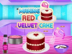 Lojë Making Red Velvet Cake në internet