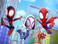 Lojë Spidey and his Amazing Friends Swing Into Action! në internet