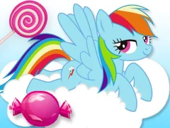 Lojë Pony Candy Run në internet