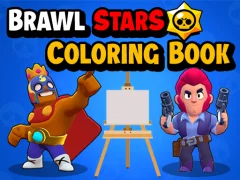 Lojë Brawl Stars Coloring Books në internet