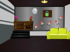 Lojë Grey Checked Room Escape në internet