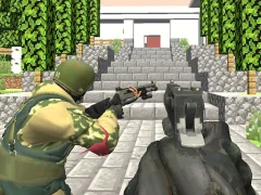 Lojë Blocky siege në internet