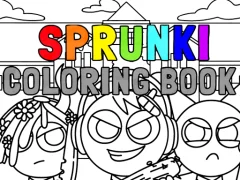 Lojë Sprunki Coloring Book në internet