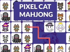 Lojë Pixel cat mahjong në internet