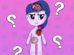 Lojë My Little Pony Learning The Body në internet