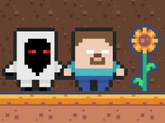 Lojë Entity 303 vs Herobrine në internet