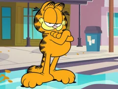 Lojë Garfield Jigsaw Puzzle në internet