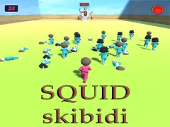 Lojë SQUID SKIBIDI në internet