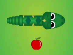 Lojë Snake Eats Apple në internet