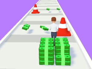 Lojë Mblidhni të gjitha paratë dhe bëhuni të pasurve: vrapues në internet