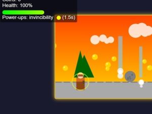 Lojë Treasure Dash aventurë xhungle në internet