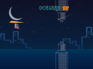 Lojë Midnight Sky Runner në internet