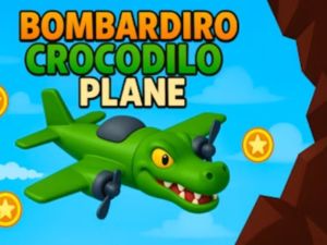 Lojë Bombardiro Crocodilo aeroplan në internet