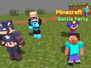 Lojë Festa e betejës në minecraft në internet