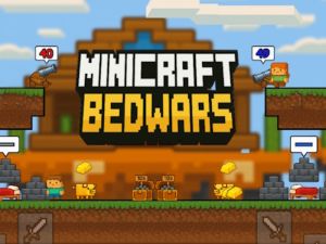 Lojë Minecraft shtretër në internet