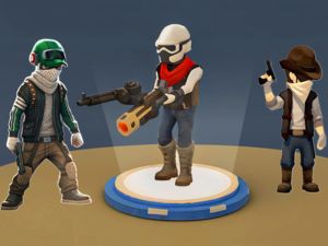 Lojë Badlands Hero në internet