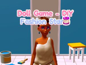 Lojë Lojë për kukulla- yll i modës DIY në internet