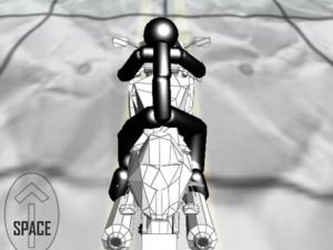 Lojë Stickman Zombie Motor Gara në internet