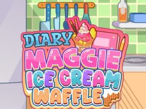 Lojë Ditari Maggie: Waffle Akullore në internet