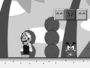Lojë Tokë super mario brenda gërvishtjes në internet
